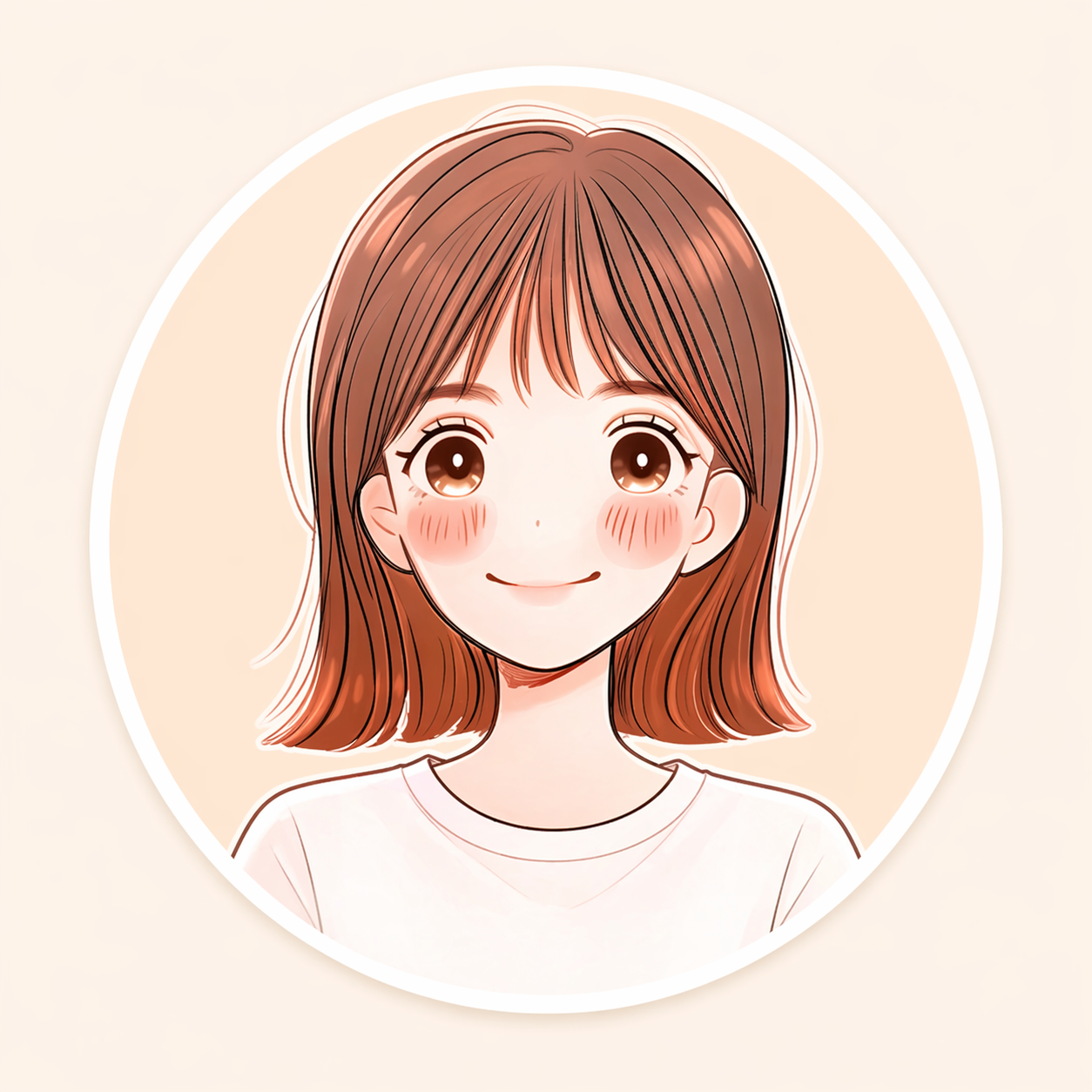 いわこのプロフィールイラスト